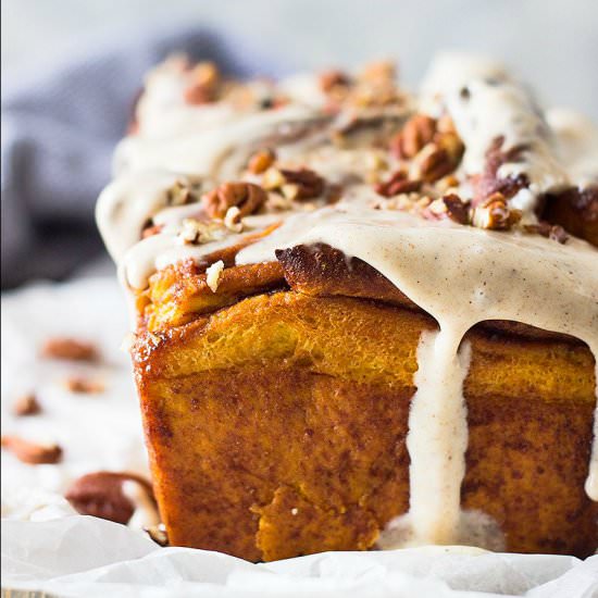 Pumpkin Pull Apart Bread
