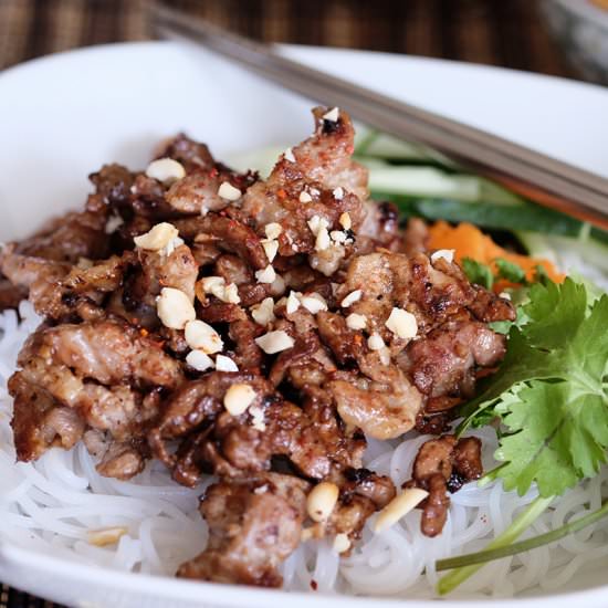 Vietnamese Grilled Pork & Noodles