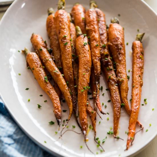 Miso Glazed Carrots