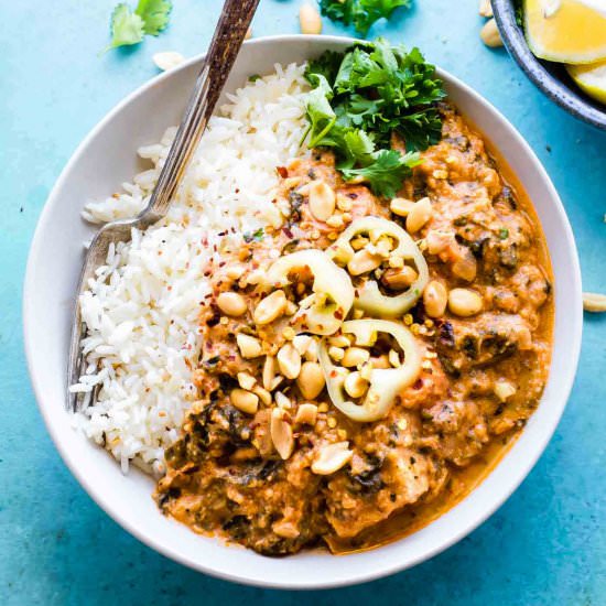 Crock Pot West African Peanut Stew