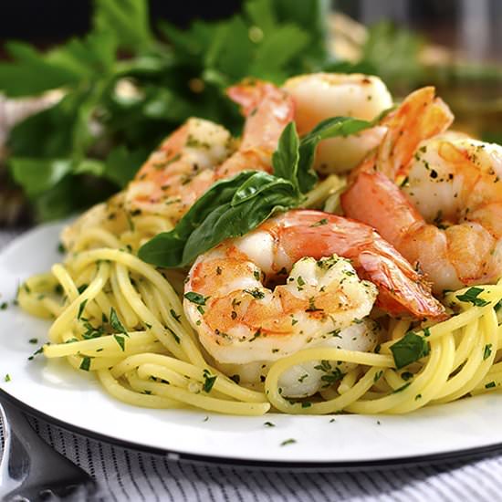 Garlic Herb Butter Pasta with Easy