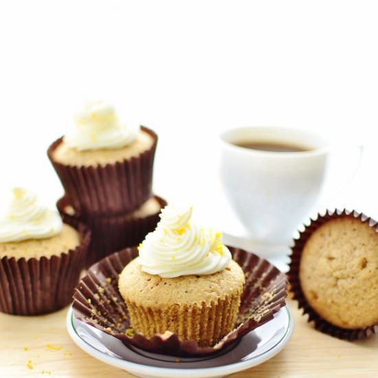 Skinny Pumpkin Spice Cupcakes