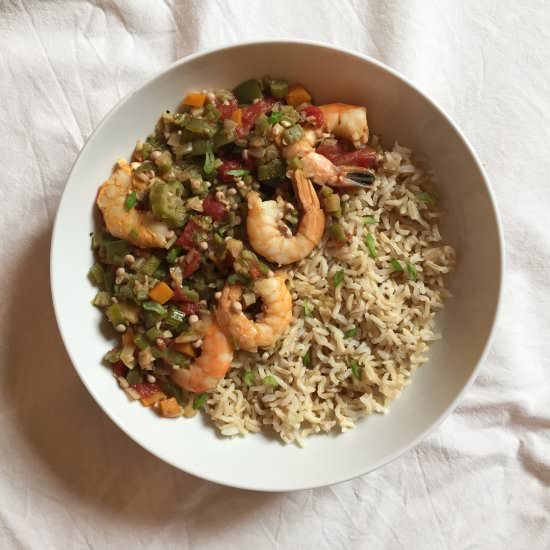 Creole Shrimp and Okra Gumbo