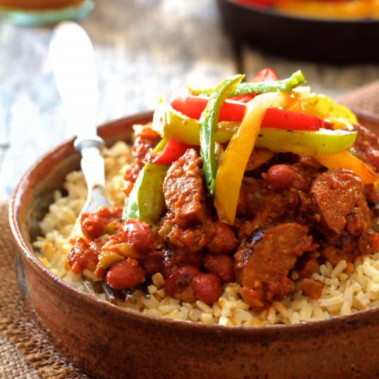 Red Beans & Rice With Chorizo
