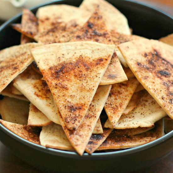 Seasoned Oven Baked Tortilla Chips