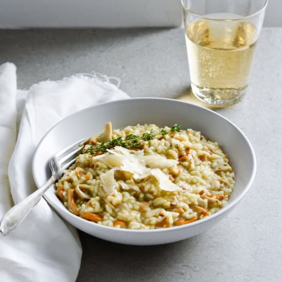 Wild Mushroom Magic Risotto