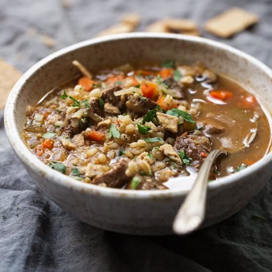 Beef Barley Soup