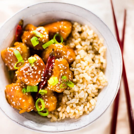 Healthy General Tso’s Chicken