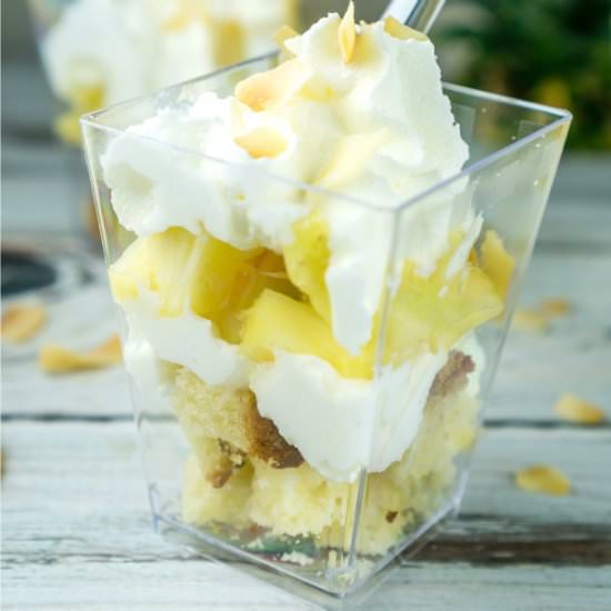 Mini Tropical Trifle Cups