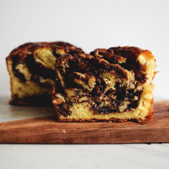 Chocolate Brioche Babka