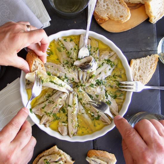 Boquerones en Vinagre