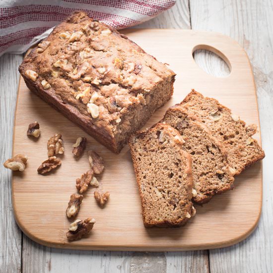 Boiled Cider Banana Nut Bread