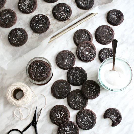 Chocolate Brownie Espresso Cookies