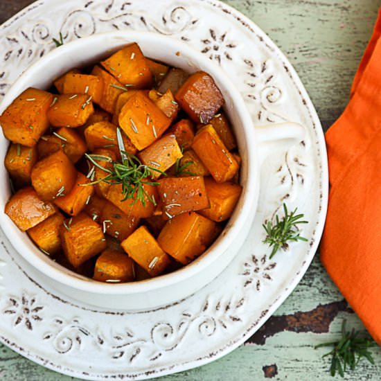 Maple Roasted Butternut Squash