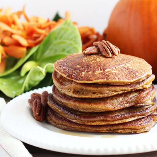 Paleo Pumpkin Pancakes