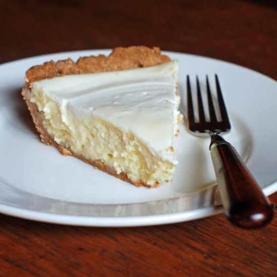 Homemade Creamy Cheesepie