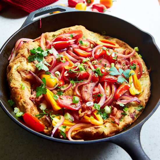 Savory, Healthier Dutch Baby