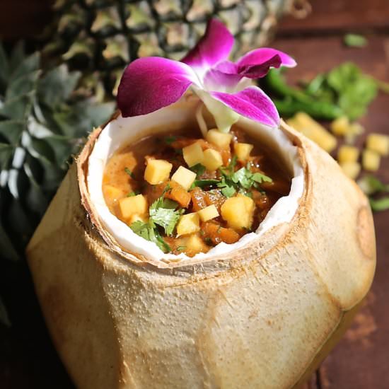 Pineapple Coconut Curry