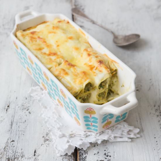 Smoked Pork Cannelloni