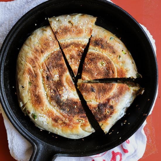 Triple Onion Bing Bread