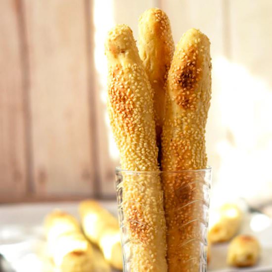 Sesame Seed Breadsticks