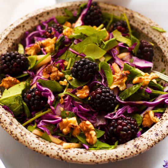 Blackberry and Caraway Slaw