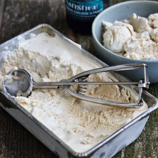 Irish Cream Stout NoChurn Ice Cream
