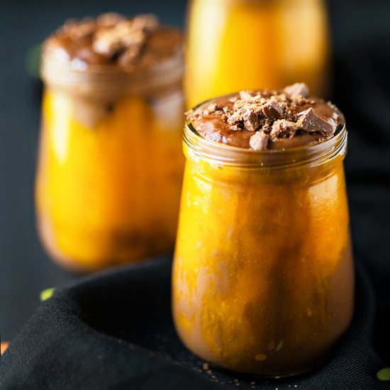 Healthy Pumpkin Chocolate Potion