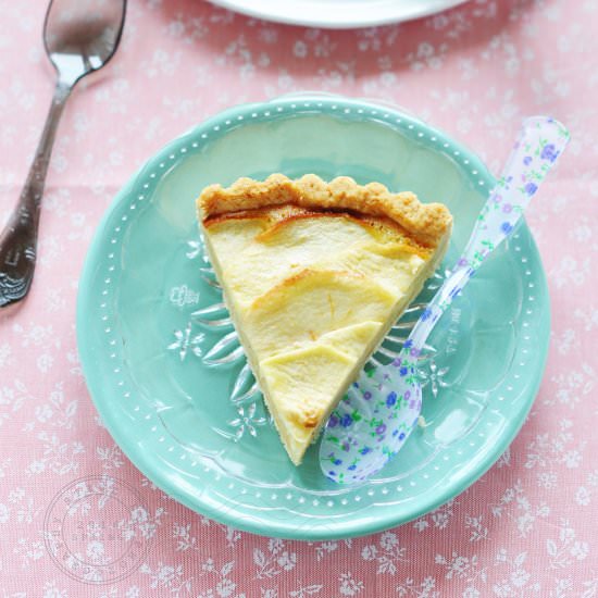 Almond Garnish for Fruit Pie
