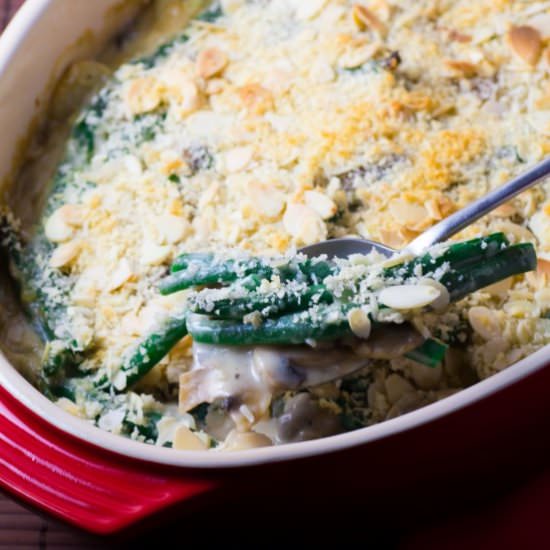 Lightened-Up Green Bean Casserole