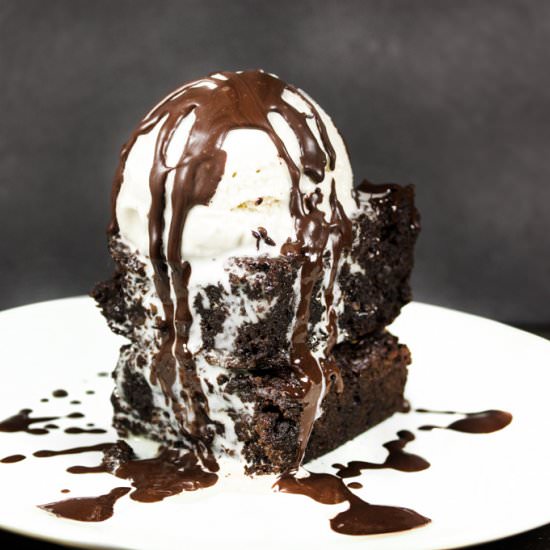 Fudgy Vegan & Gluten Free Brownies
