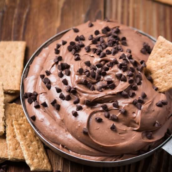 Luscious Brownie Batter Dip