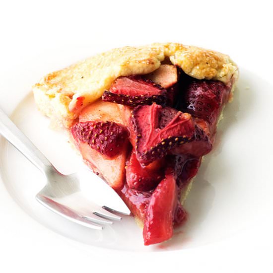 Strawberry Apple Galette