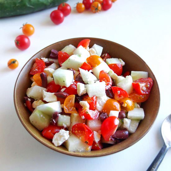 David’s Easy Greek Salad