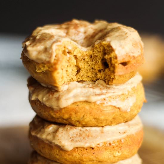 Protein Pumpkin Donuts