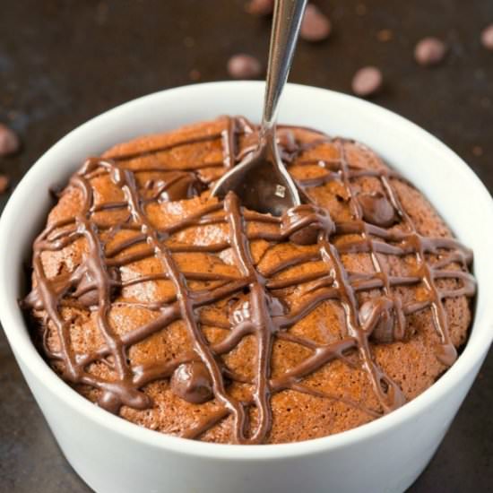 1 Minute Low Carb Pumpkin Mug Cake