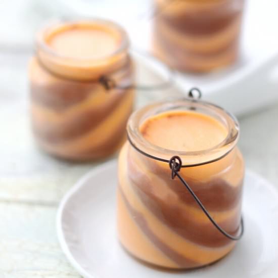Pumpkin panna cotta
