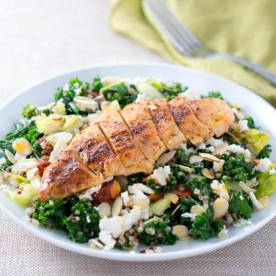 Greek Quinoa Salad with Chicken