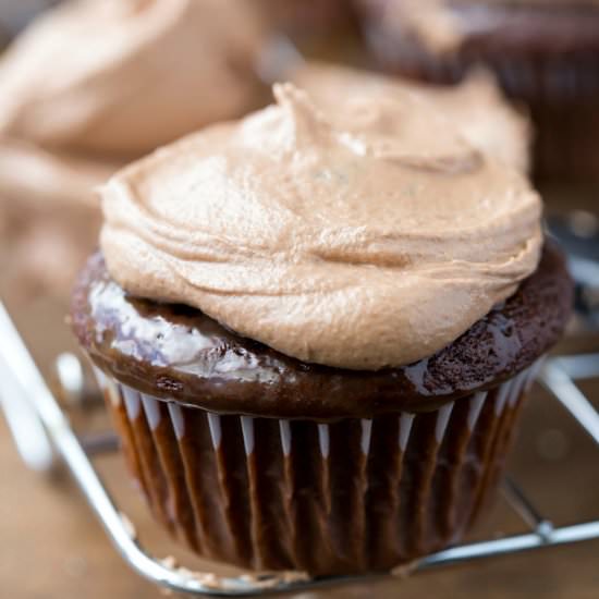 Chocolate Malted Milk Frosting