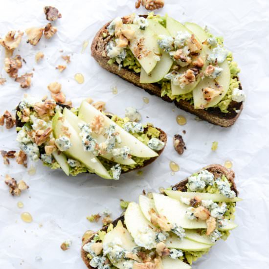 autumn avocado toast