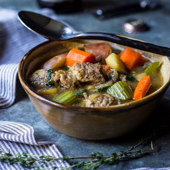 Ale Braised Pork Stew