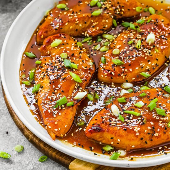 Easy Asian-Style Chicken Breasts