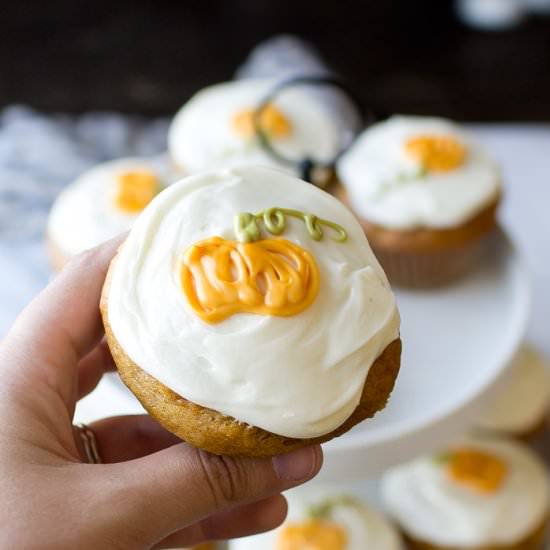 Gluten Free Pumpkin Cupcakes