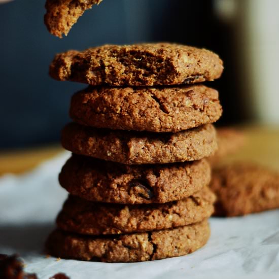 Fiery Ginger & Date Cookies