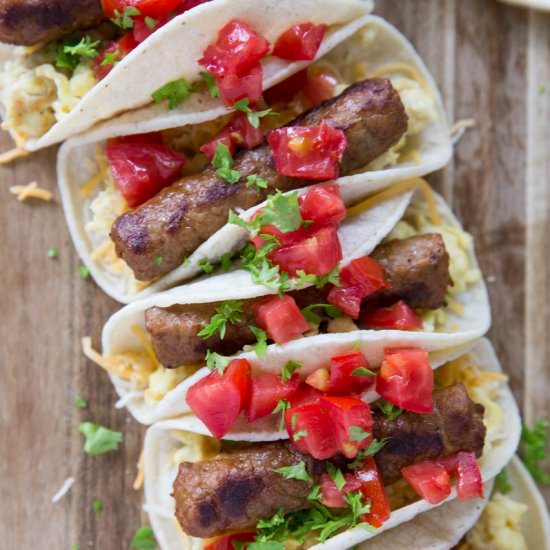 Breakfast Street Tacos