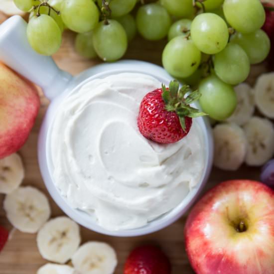 Honey Sweetened Fruit Dip