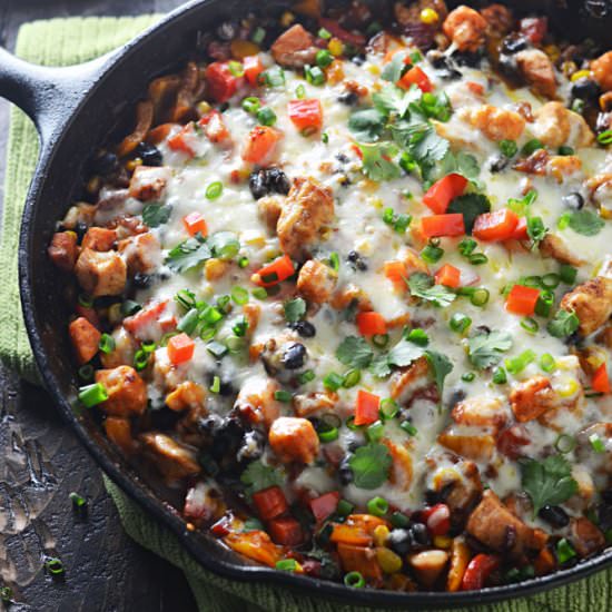 Southwestern Chicken & Sweet Potato