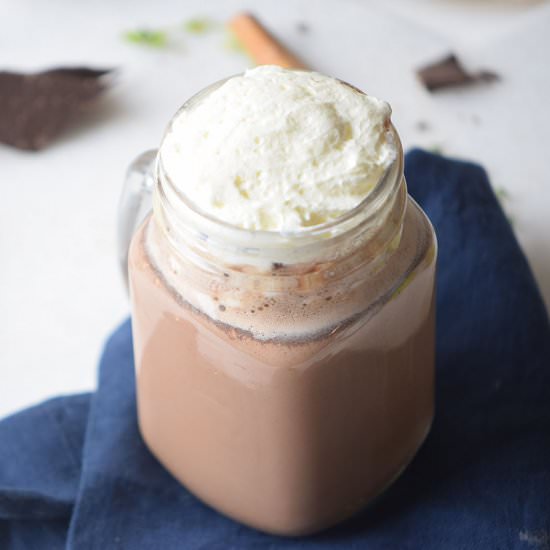 Cinnamon Pumpkin Pie Smoothie