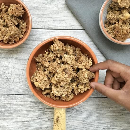 Healthy Homemade Granola Clusters