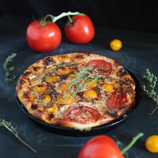 Crustless Ricotta Quiche